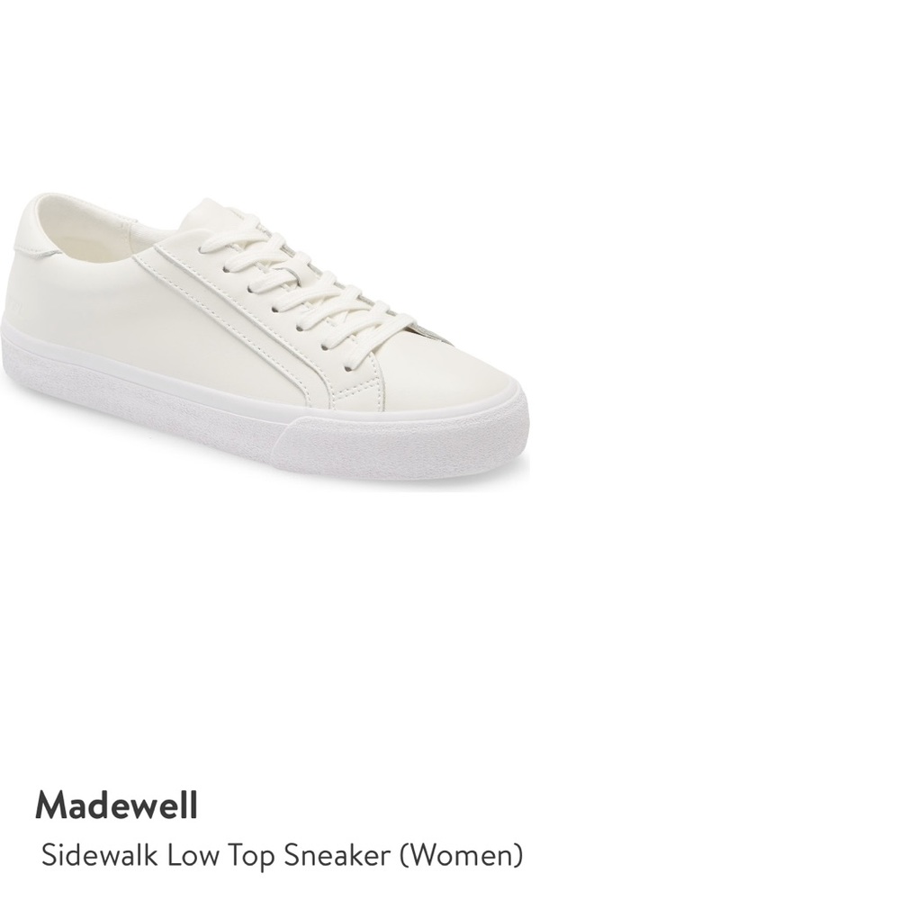 Madewell sidewalk low top sneakers